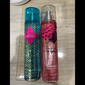 Bath and body works sprays